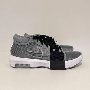 Nike LeBron Witness 8 Basketball Sneakers Size 10 Men (FB2239-004) Grey